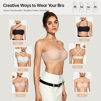 StayLift™ Strapless Support Bra