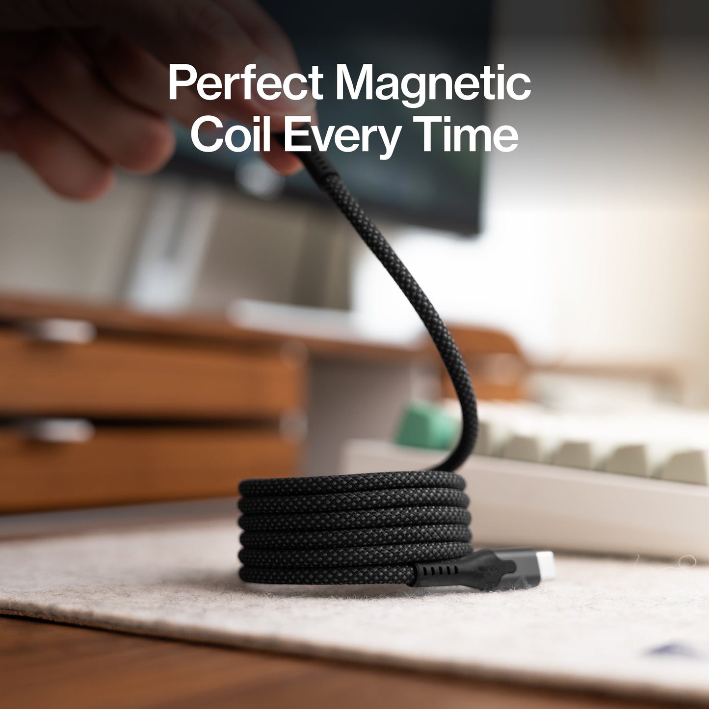 MagniFlex™ - Auto-Coil Charging Cable