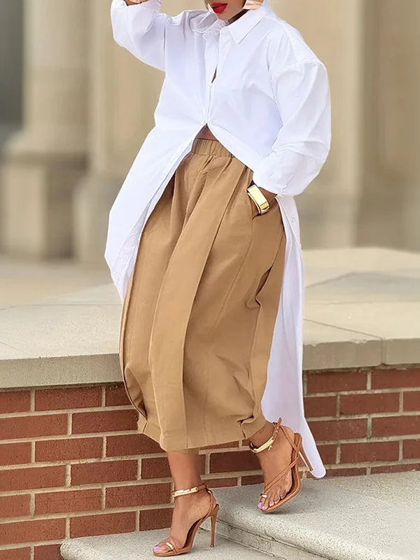 The Pleat Street Wide Pants