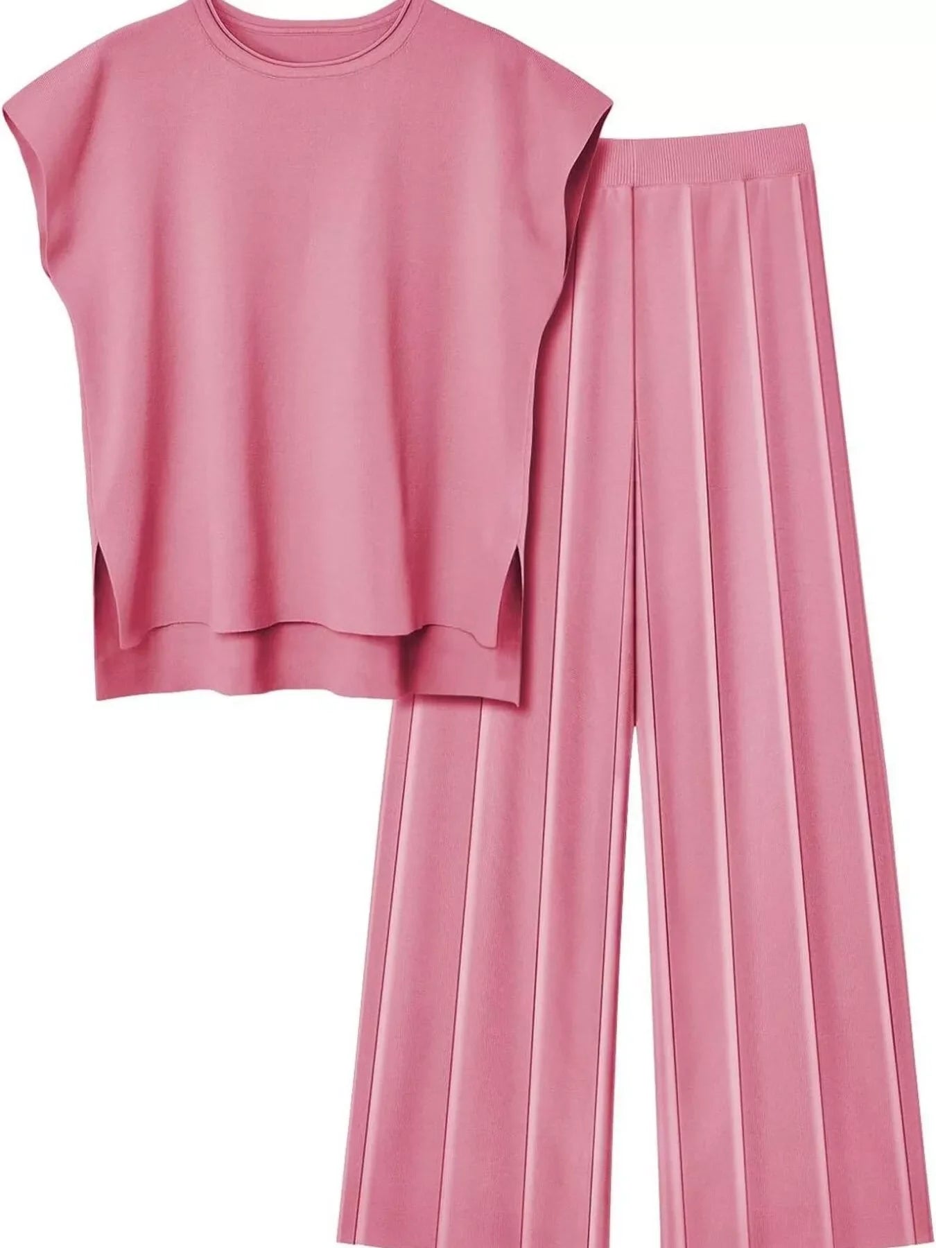 The Serene Ribbed Two-Piece Set