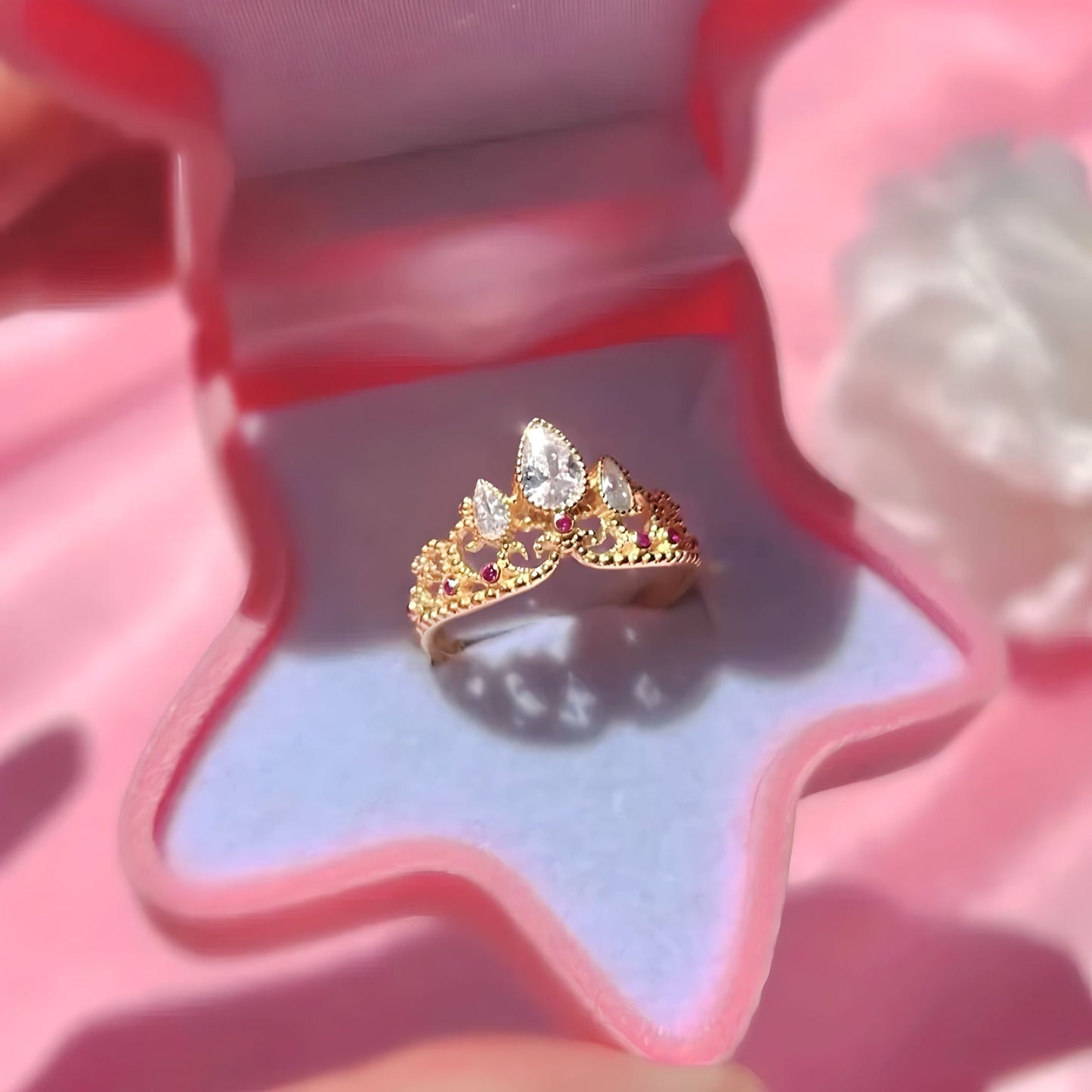 PrincessCrown™ Crystal Ring