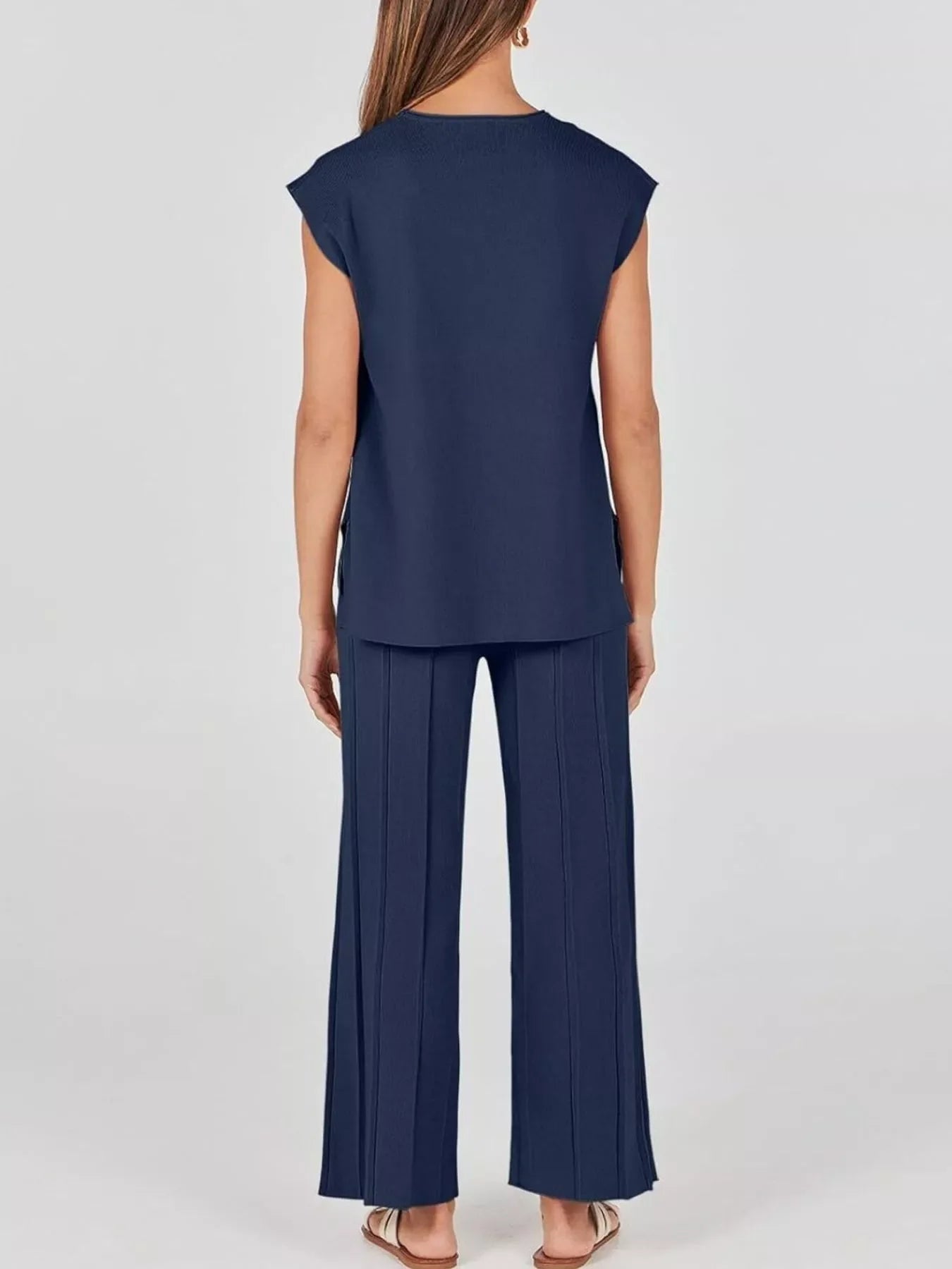 The Serene Ribbed Two-Piece Set
