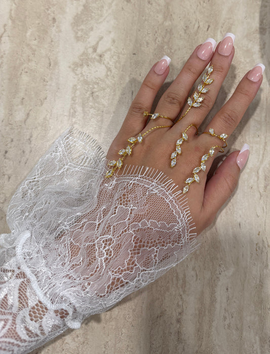 BranchCuff™ Leaf Ring