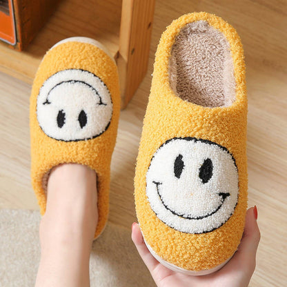 HappyStep™ - Plush Smile Slippers