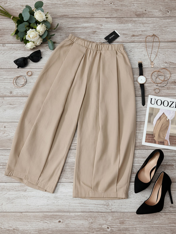The Pleat Street Wide Pants