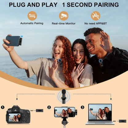 ClipMic™ - Wireless Lavalier Mic