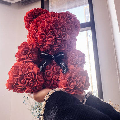 RoseLuxe™ - Teddy Bear Bouquet