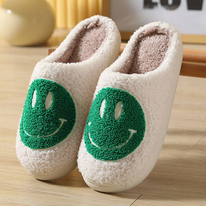 HappyStep™ - Plush Smile Slippers