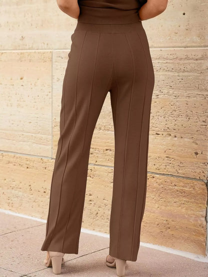 The Serene Ribbed Two-Piece Set