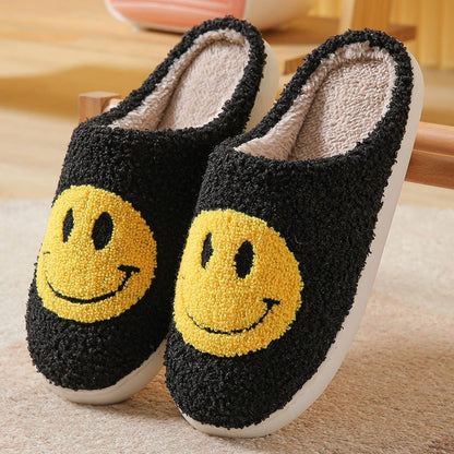 HappyStep™ - Plush Smile Slippers