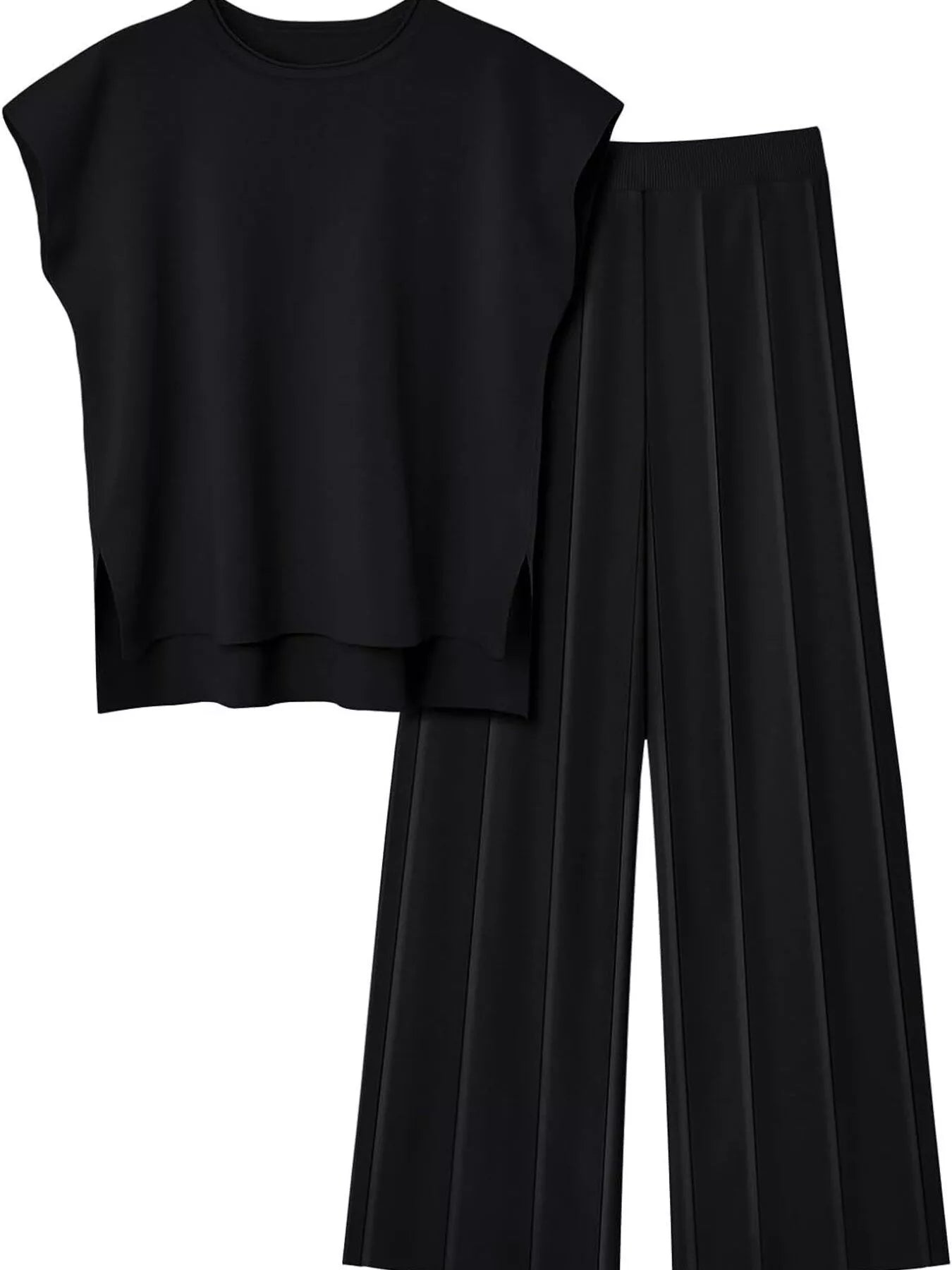 The Serene Ribbed Two-Piece Set