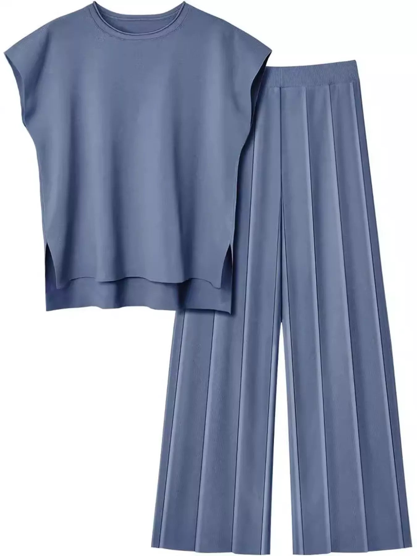 The Serene Ribbed Two-Piece Set