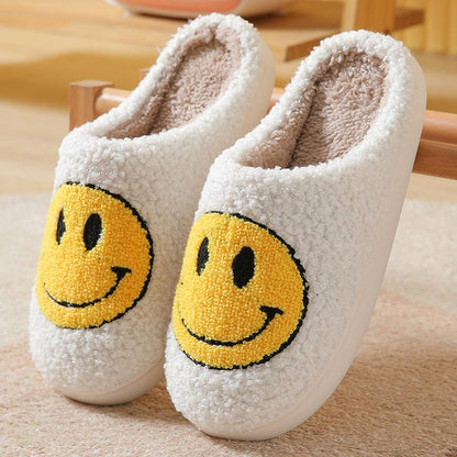 HappyStep™ - Plush Smile Slippers