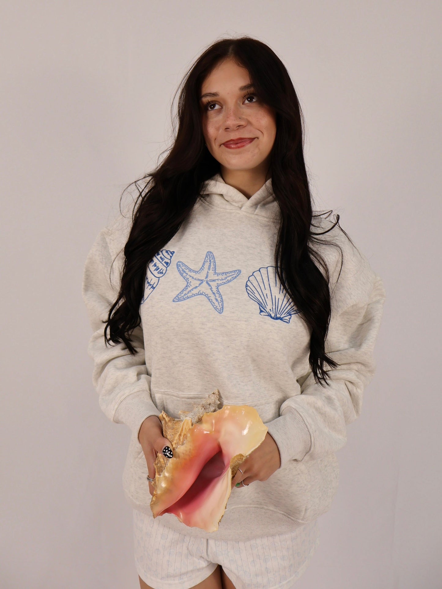 Seashell Serenity Hoodie
