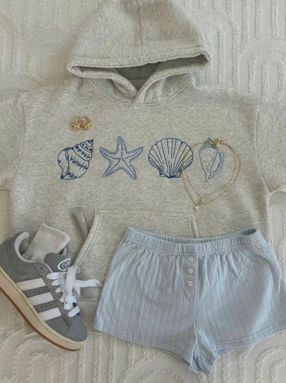 Seashell Serenity Hoodie