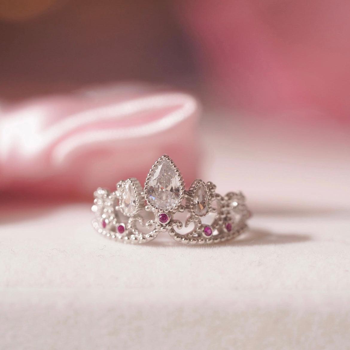 PrincessCrown™ Crystal Ring