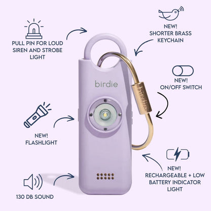 SafeGlow™ - Personal Alarm Keychain