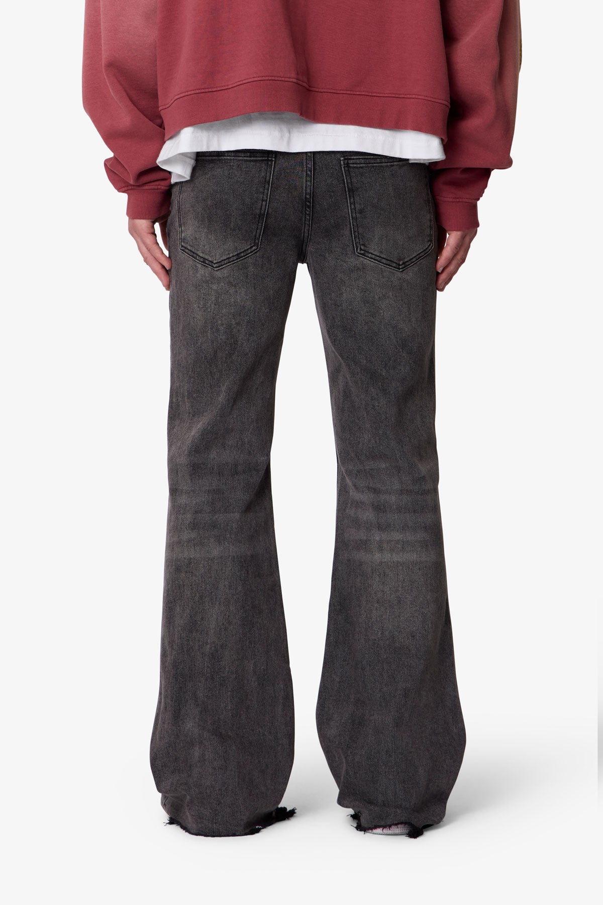 StackFit Super Flare Denim in Vintage Black