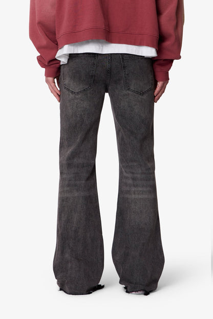 StackFit Super Flare Denim in Vintage Black