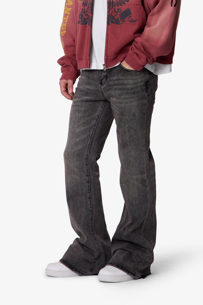 StackFit Super Flare Denim in Vintage Black