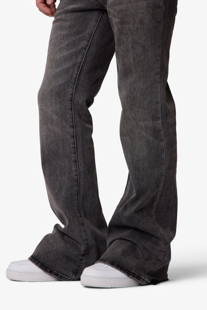 StackFit Super Flare Denim in Vintage Black