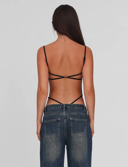 CELESTE  | Backless Bodysuit