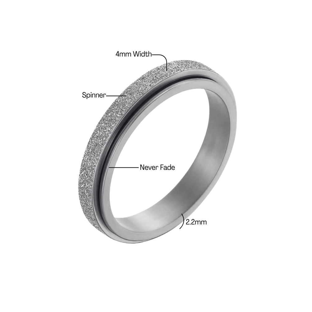 CalmSpin™ Fidget Anxiety Ring