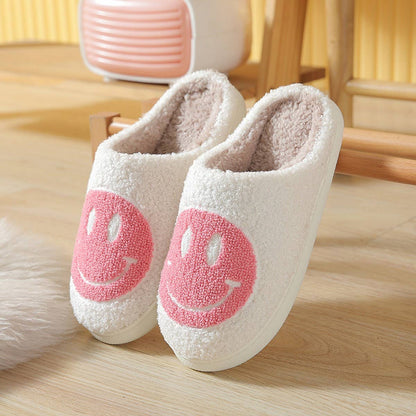 HappyStep™ - Plush Smile Slippers