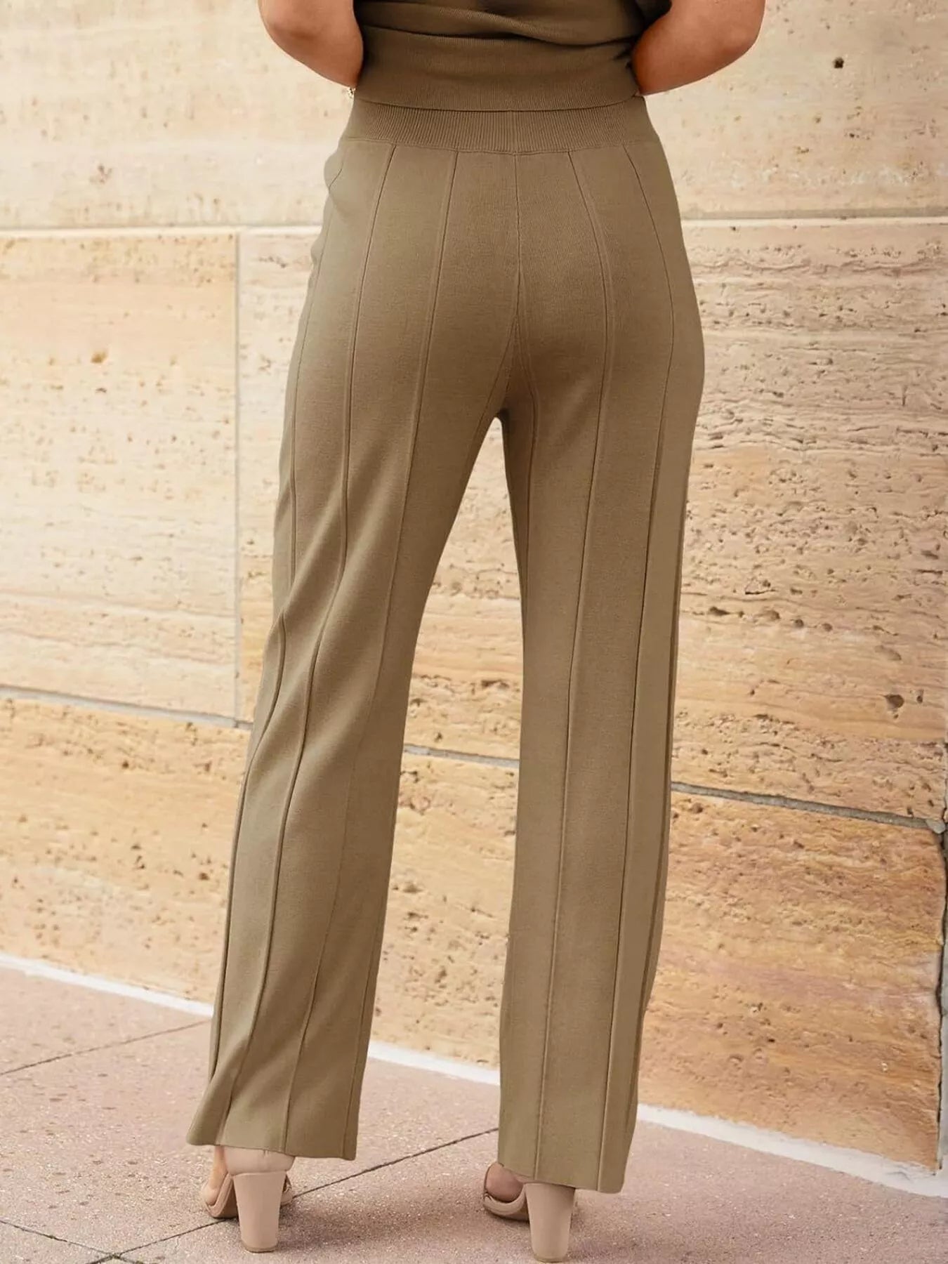 The Serene Ribbed Two-Piece Set