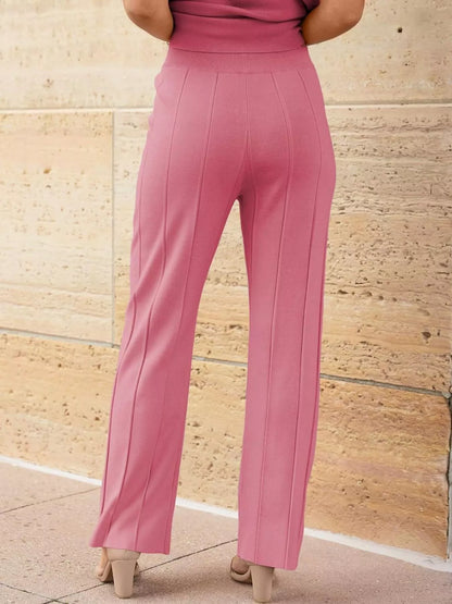 The Serene Ribbed Two-Piece Set