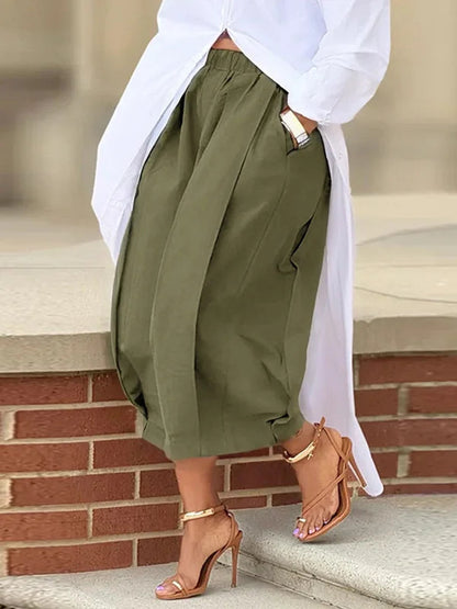 The Pleat Street Wide Pants