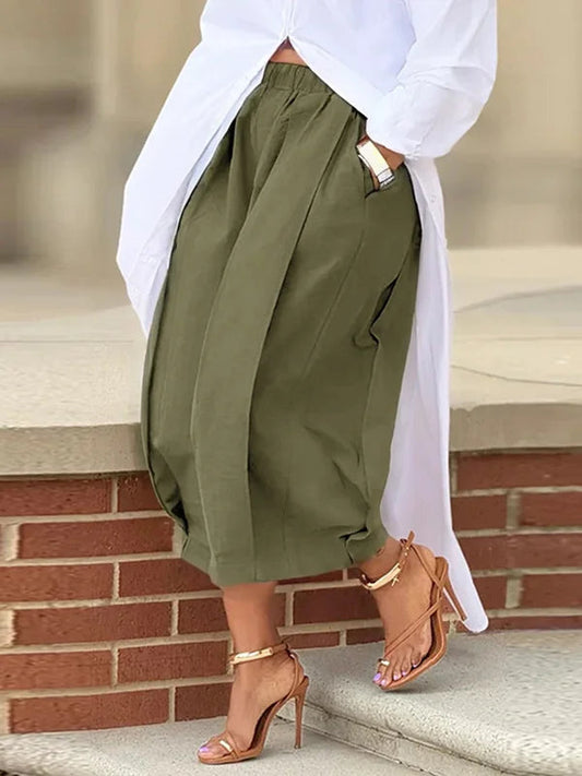 The Pleat Street Wide Pants