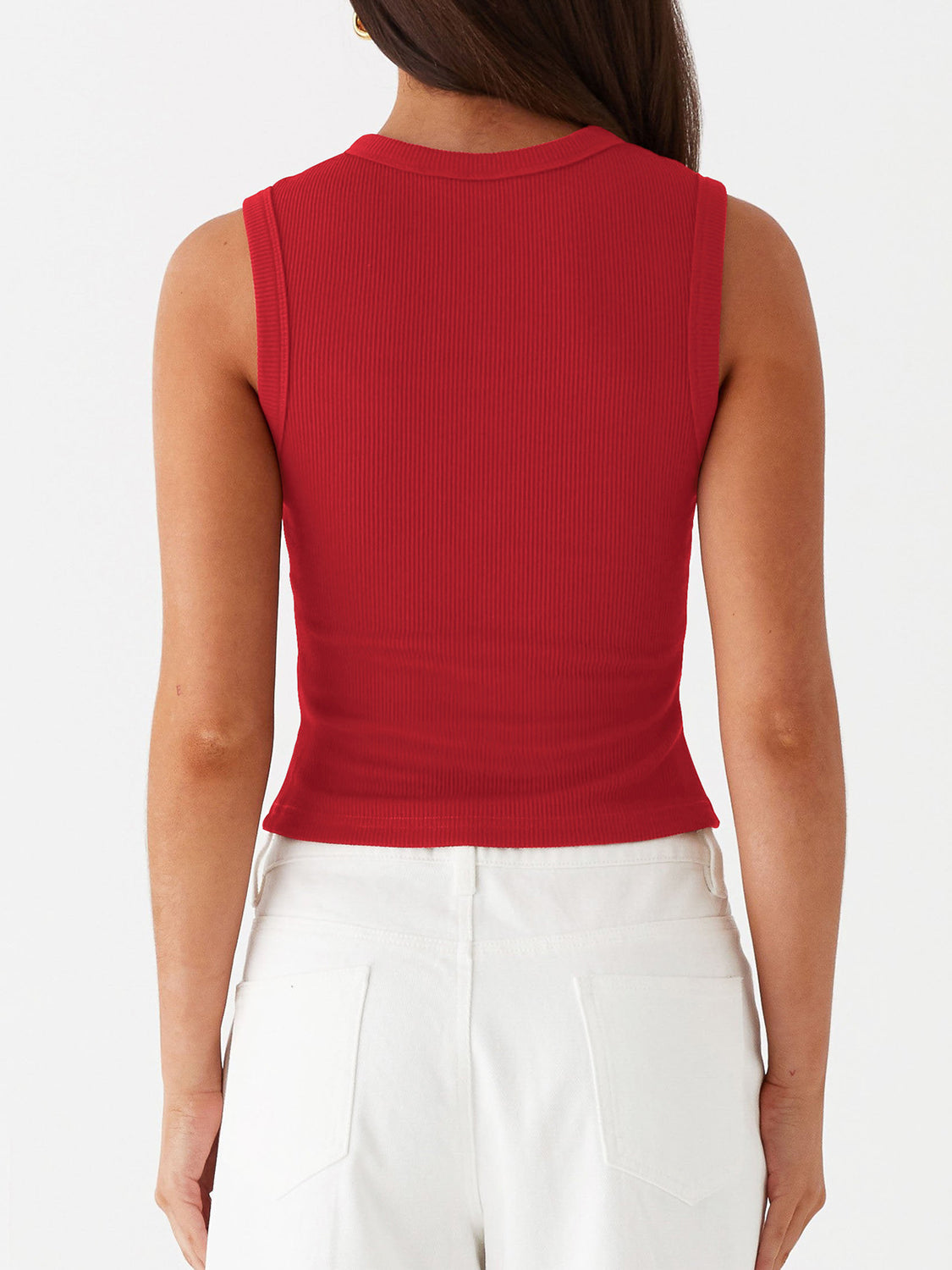 ELIÉ™ Button Up Tank Top