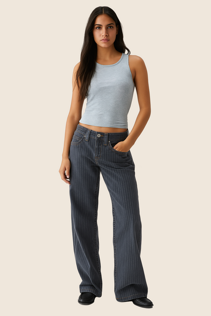 PinFlow™ Wide Leg Jeans