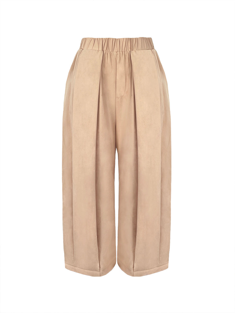 The Pleat Street Wide Pants