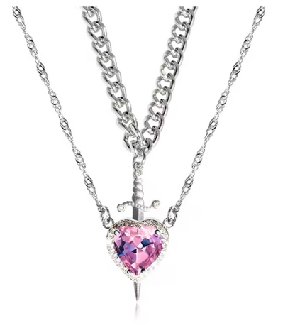 Sword Heart Necklace