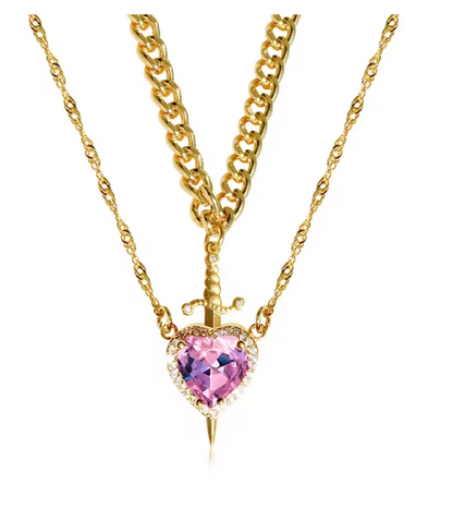 Sword Heart Necklace