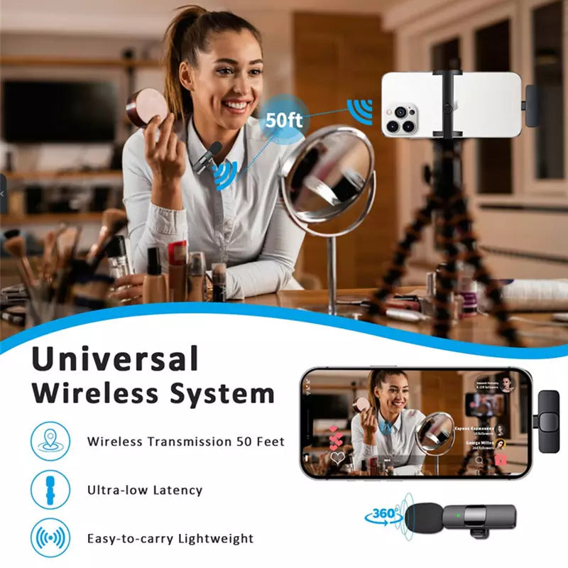 ClipMic™ - Wireless Lavalier Mic
