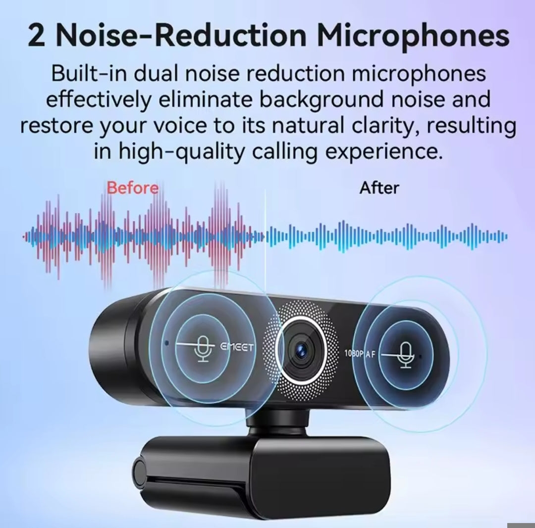 ClarityCam™ - 4K Autofocus Webcam