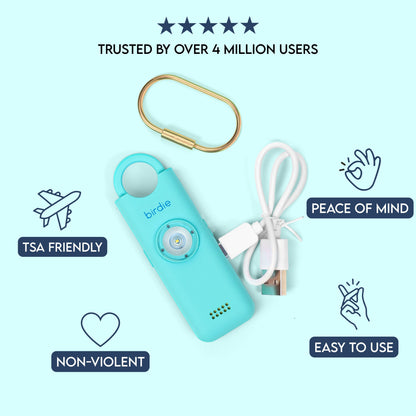 SafeGlow™ - Personal Alarm Keychain